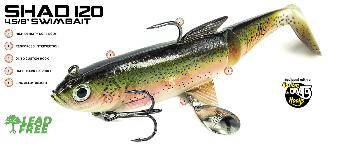 Molix Shad 120 Swimbait